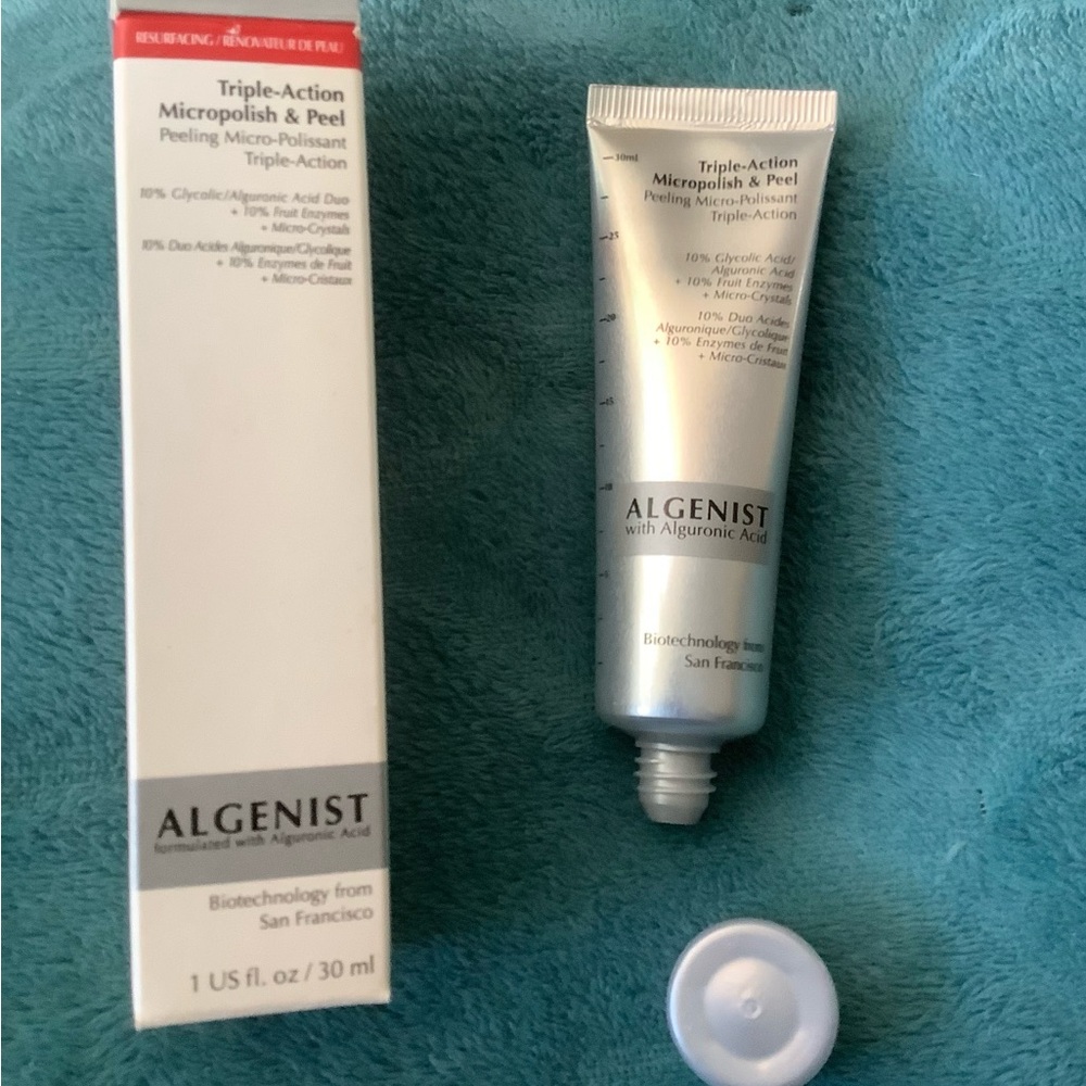 Algenist Skincare Peel with White Packaging